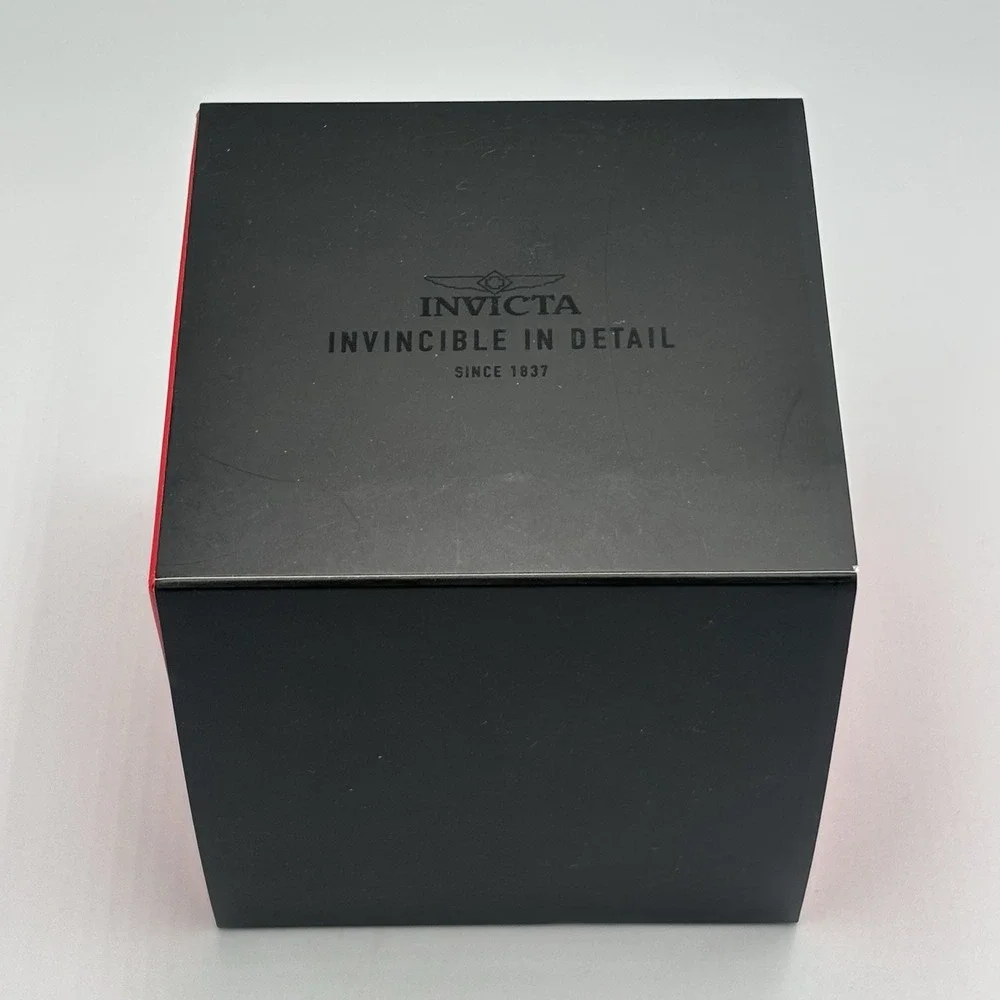 Invicta Aviator Watch Men 51mm Black Dial Two Tone Daydate Round 33029 New‎